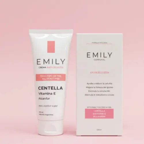 Crema Corporal Anticelulitis Glúteo Firme Emily X200ml
