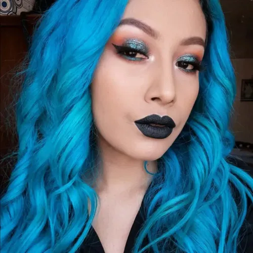 Tinte Para El Cabello Azul Vudú De Manic Panic, Color Vegano
