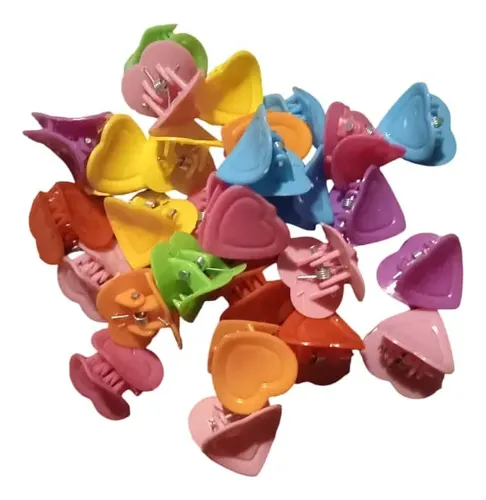Pack De 25 Broches Corazones Para El Pelo