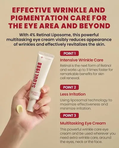 Crema De Ojos Ksecret: Liposoma Retiniano Al 4% +frijol Ferm