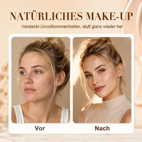 Base Colorizante Coreana 2 En 1 Ilmakage Para Piel Madura
