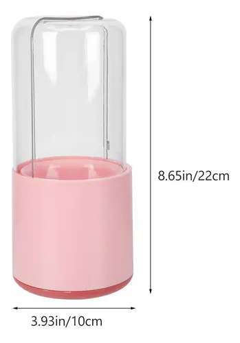 Estuche For Brochas De Maquillaje, Con Tapa Y Grande