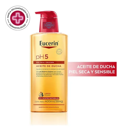 Aceite De Ducha Ph5 400ml Seca Y Delicada Eucerin