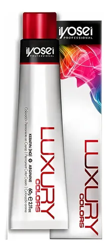 Tintura Permanente En Crema Iyosei Luxury Keratin Pomo 60gr