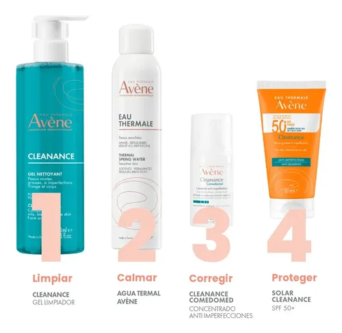 Avene Cleanance Gel Limpiador Limpia Y Purifica 400ml