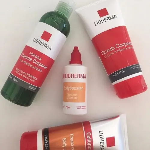 Lidherma Espuma Corporal Gel Jabonoso Celulitis Flaccidez