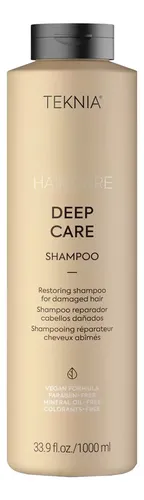 Shampoo Reparador Capilar Lakme Teknia Deep Care 1L