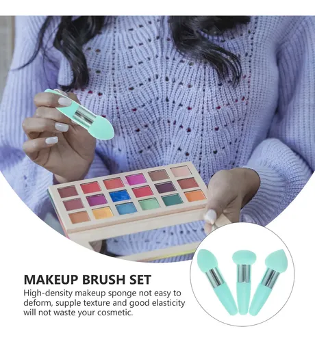 // Esponjas De Maquillaje Profesionales Con Brochas Y .