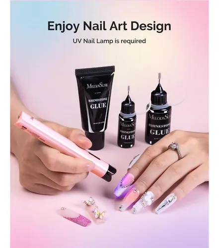 Lámpara Uv Led Melodysusie Art01r 4 En 1 Gel Uñas Uñas