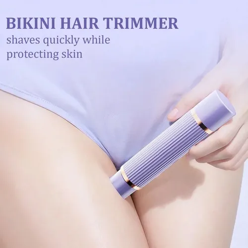 [depilador Para Mujer] Lavable Por Usb Eléctrico De Doble Ho