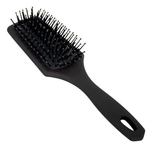 Cepillo Neumático Para El Cabello Rectangular Color Negro