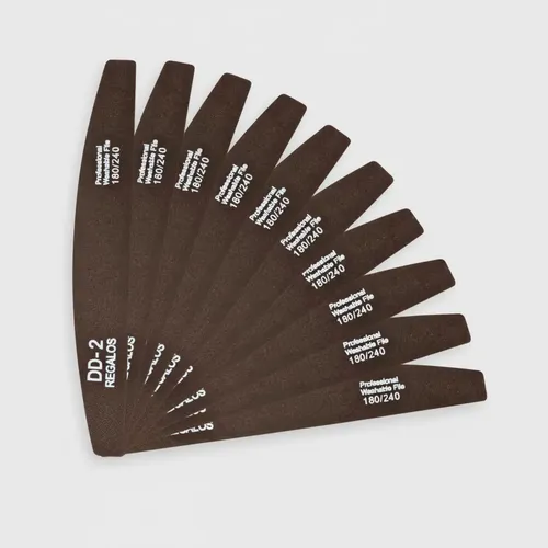 10 Limas Dd2 180/240 Uñas Esculpidas Manicuria Profesional
