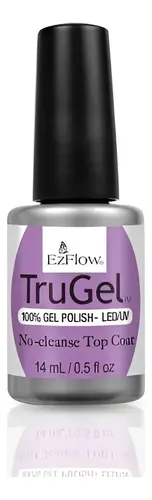 Esmalte Top Coat Trugel Ezflow No-cleanse 14 Ml Transparente