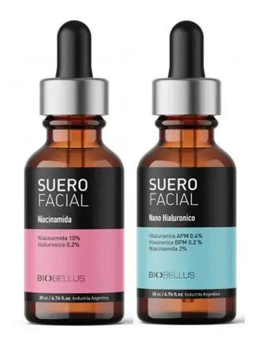 Suero Hialuronico + Niacinamida – Biobellus Local Momento de aplicación Día/Noche Tipo de piel Mixta