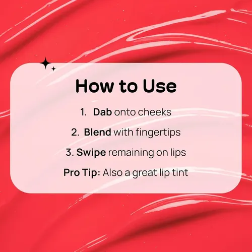 Tint Blush Labial Mixik Apple 9 Ml