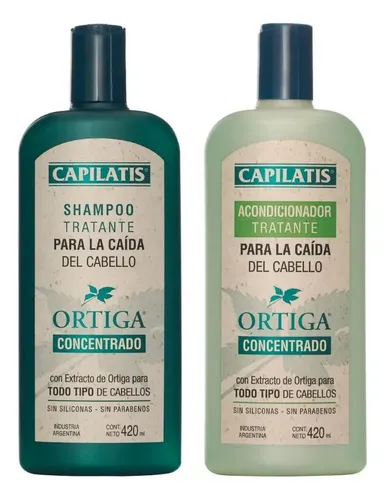 Kit Capilatis Ortiga Concentrado – Shampoo + Acondicionador
