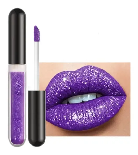 Ink 21 Labial Liquido Diamond  Kissed Lipgloss  Con Glitter