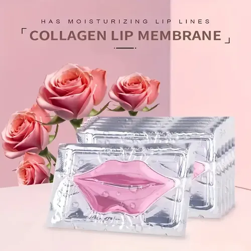 10 Pzs Mascarilla Labial Colágeno Hidratante, Cuidado Labial