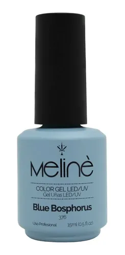Meline Kit X5 Esmaltes Gel Semipermanente Uñas Manicuria 6c