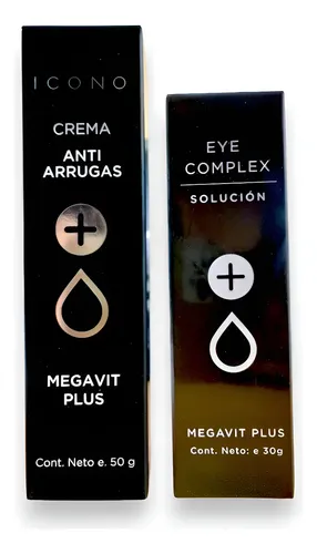 Eye Complex Ojeras 30g Y Crema Antiarrugas Megavit 50g Icono