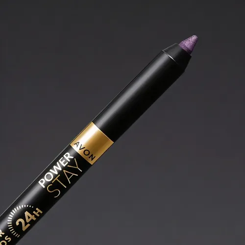 Delineador En Gel Para Ojos Avon Larga Duración Acabado Brillante Color Ultra Violet / Violeta