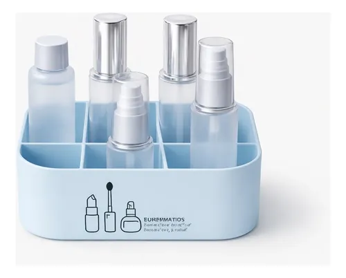 Porta Cosmético Plástico Apilable Organizador Maquillaje
