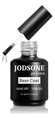 Base Coat Gel Jodsone 15ml Esmalte Uñas Brillante Secado