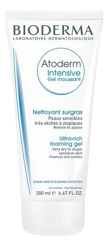 Bioderma Atoderm Intensive Gel Moussant Limpiador Pieles Secas Atópicas Irritadas