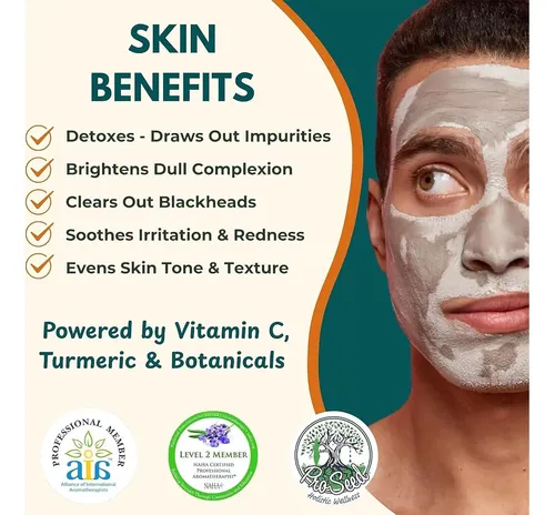 Mascarilla De Arcilla Proseed Con Cúrcuma Y Vitamina C 90g