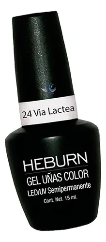 Esmalte Gel Led/uv 24 Via Lactea Semipermanente Heburn