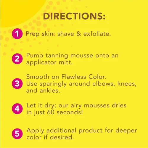 Mousse Solar Instantáneo Self Tanner Jergens Natural Glow, 1