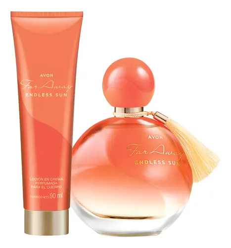 Avon Far Away Endless Combo Eau De Parfum+locion Corporal