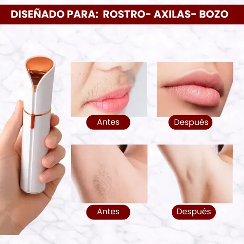 Depiladora Facial Electrica Indolora Corporal Recargable Usb