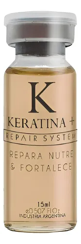 Ampolla De Keratina Ossono Individual Repara Nutre Fortalece