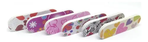 Lima Mini Decoradas X 50 Estampadas Color Souvenir Spa Nena