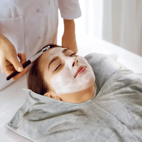 Toalla Facial De Microfibra Con Apertura Zy