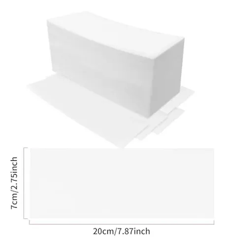 Beauty7 Non-woven Stripes 200 Tiras De Cera Para Azúcar Con