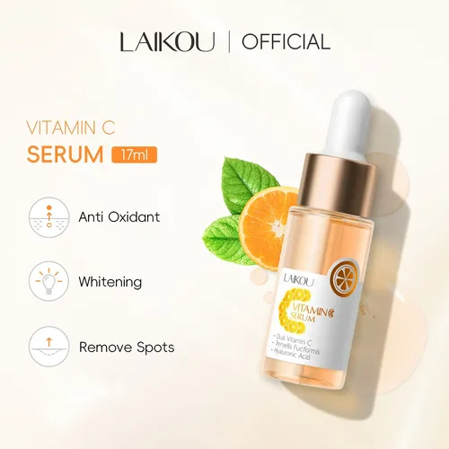 Set Facial Laikou Vitamina C Sérum Y Crema Hidratante Normal Día/noche