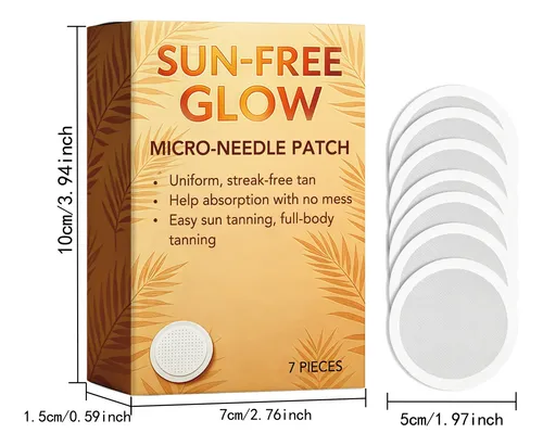 Set 3 Cajas 21 Parches Autobronceante Suave Sin Sol