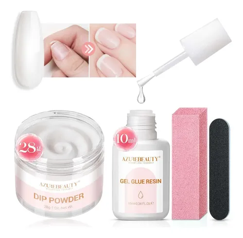 Kit De Reparación De Uñas Transparentes 28 G 10 Ml
