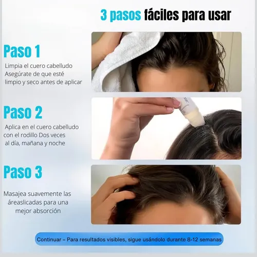 Serum Anticaida Crecimiento Capilar Roll-on Biocapil3x2