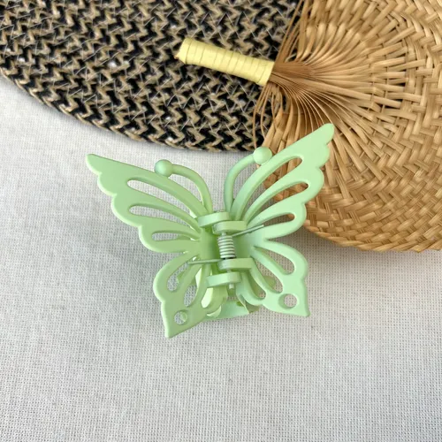 Pack 6 Broches Pinzas Ganchos Para Pelo Mariposa Verano