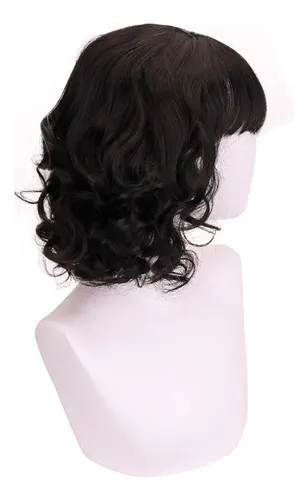 Peluca De Cosplay Cruella De Vil Mitad Blanca Mitad Negra, 5