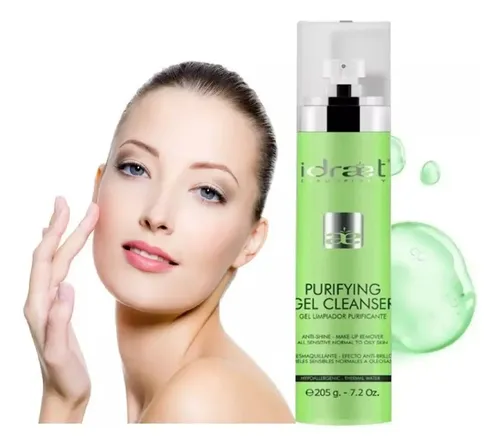 Gel Limpieza Purificante Idraet Purifying Piel Grasa X 200gr