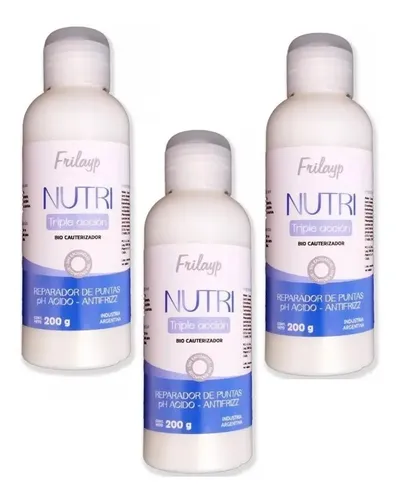 Tratamiento Capilar Nutri Accion Frilayp Ph Acido 150g X3