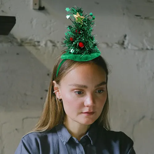 Yp 2 Piezas De Aro De Pelo De Árbol De Navidad Diadema De M