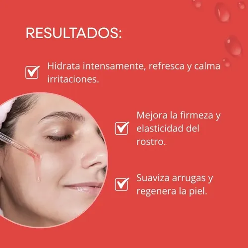 Serum Facial 4 En 1 Colágeno, Glicerina, Ácido Hialurónico
