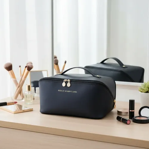 Organizador De Maquillaje Neceser Viaje Negro