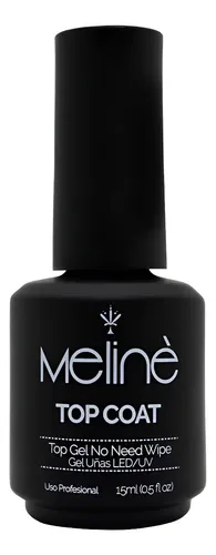 Esmalte Meliné Top Coat Manicuria Semipermanente Gel On-off