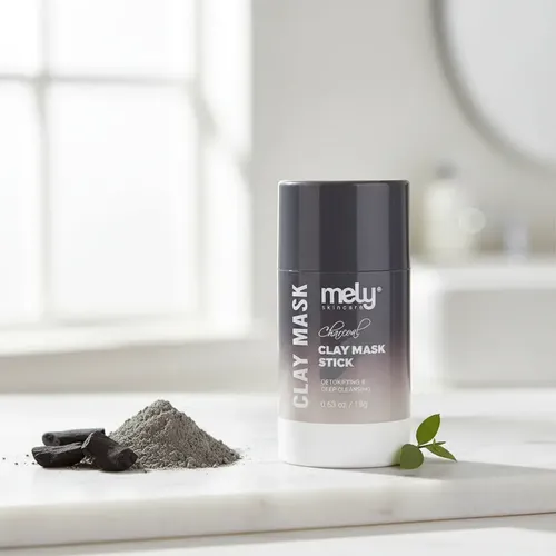 Mascarilla Mely Stick Arcilla Extracto Carbon Detox En Barra